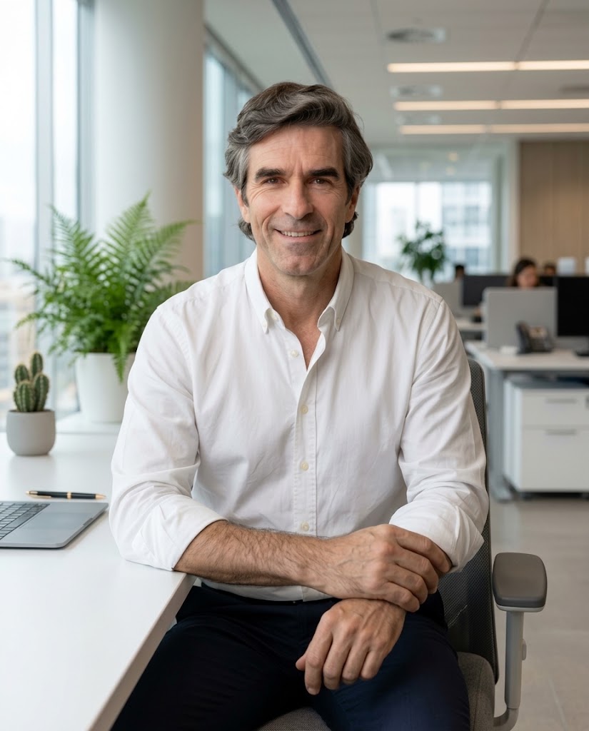Marcos Riera en su despacho